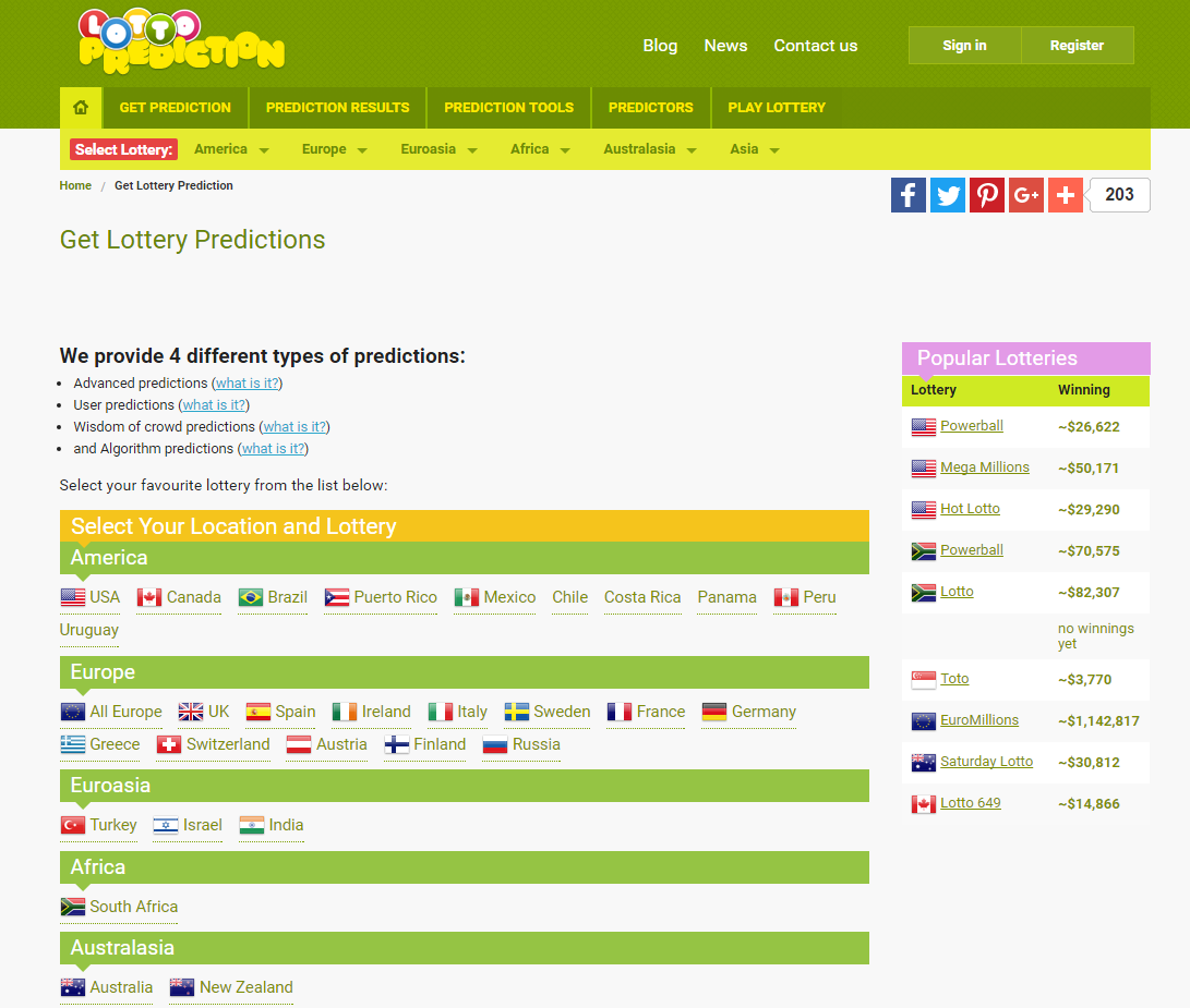 Get Lottery Predictions, lottoprediction.com/get-lottery-prediction/