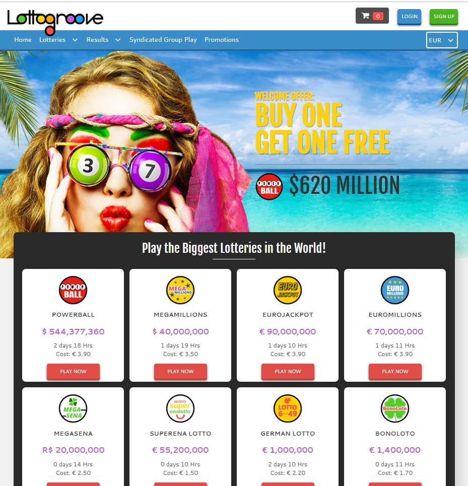LottoGroove Review by Online Lottery Shop